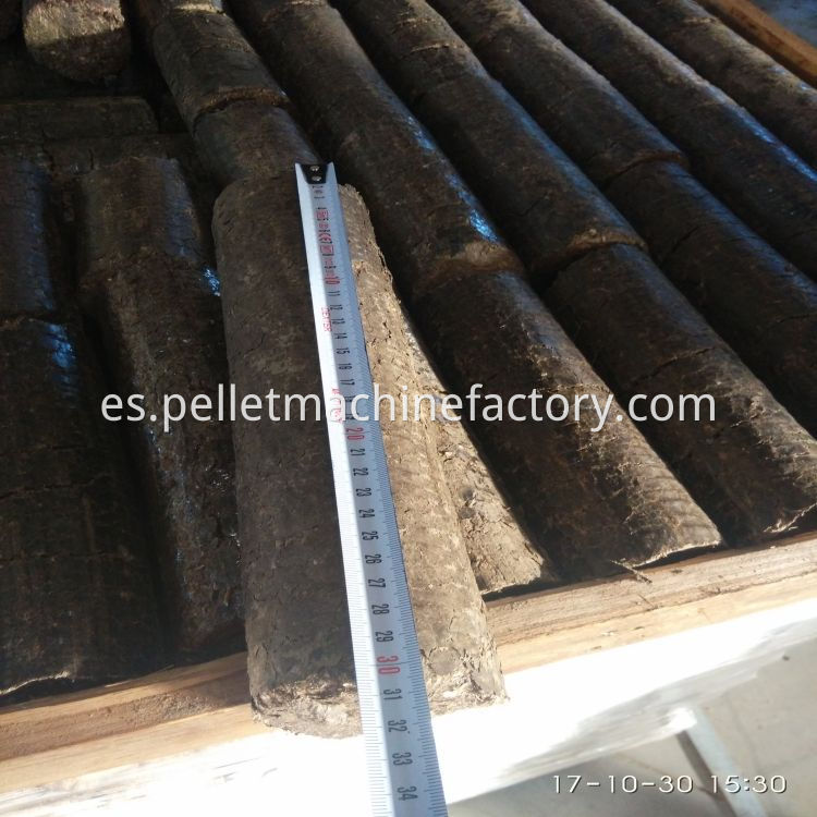 Máquina de briqueta de paja de pellets de madera de 20 mm